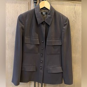 Philippe Adec Brown Lindley Jacket , Size 6.